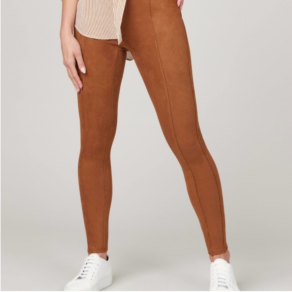 SPANX Caramel High-Rise Leggings